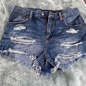 Aeropostale high rise shorts